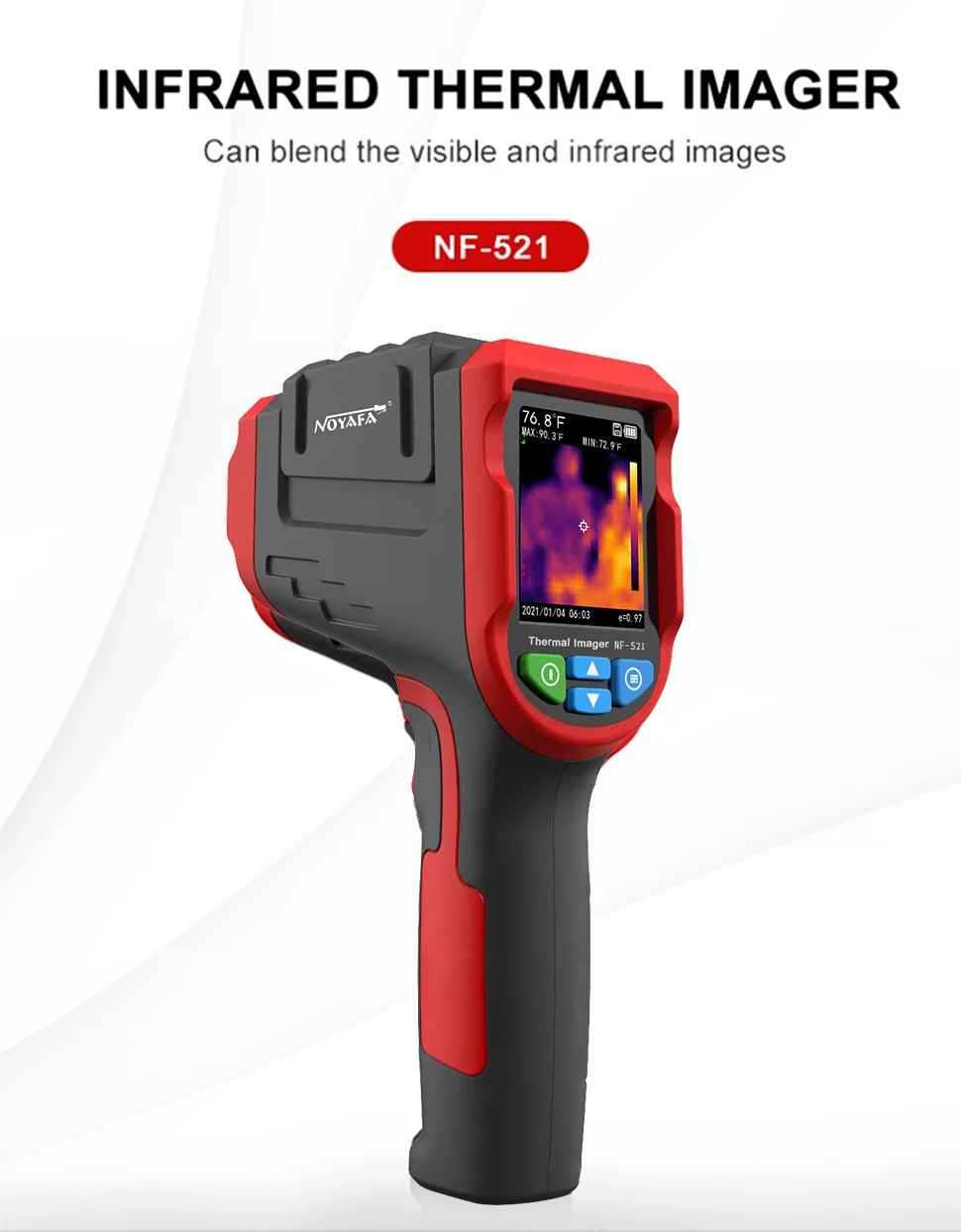 Nf 521 Thermal Imaging Camera - NF-521 Automatyczna przemysłowa kamera termowizyjna na
